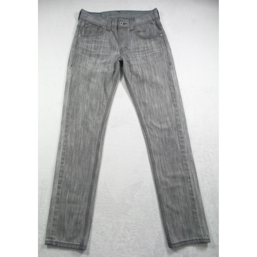 Levis Jeans Mens Size 29 x 30 Gray Denim‎ 511 Skinny Fit Straight Leg Stretch